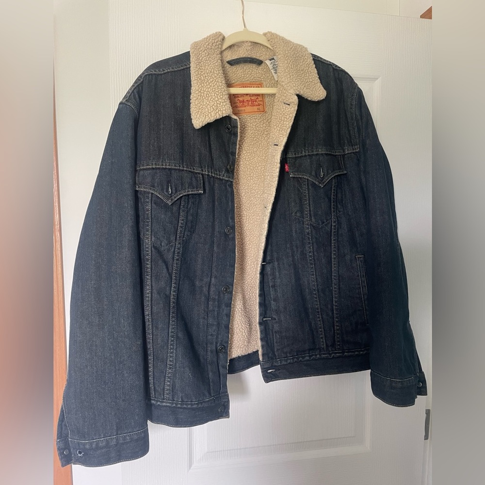 Vintage Levi’s Sherpa Lined Jean Jacket